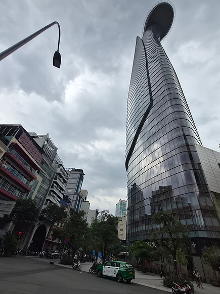 High rise buildings in Saigon vietnam