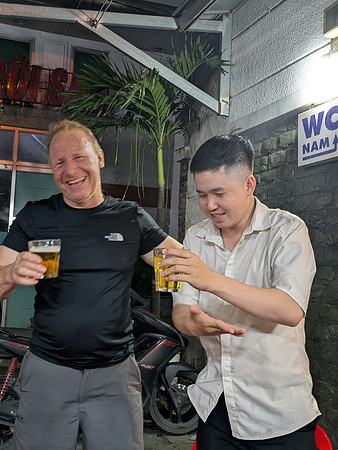 A night out in Saigon  Vietnam 