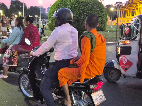Walking Street Phnom Phen Cambodia