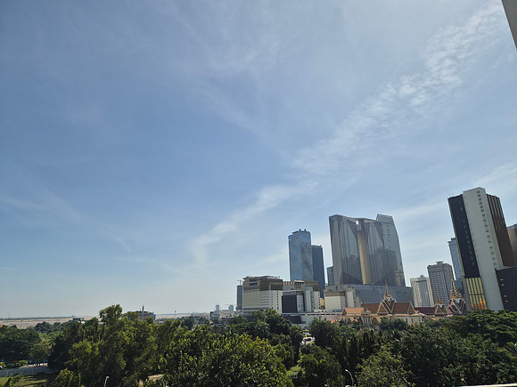 Phnom Phen Skyline Cambodia
