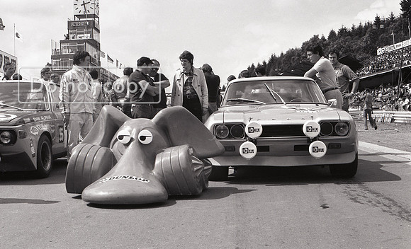 The #22 Ford Capri RS 2600 Ford Cologne On The Grid