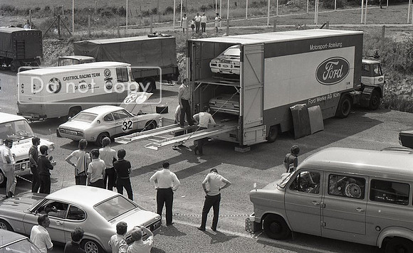 Ford Capri Heaven As More Cars Are Delivered By Transporter To Spa