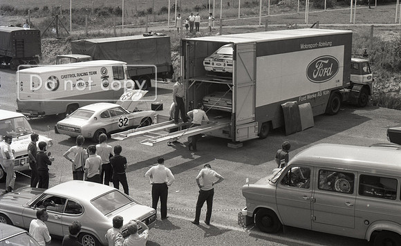 Ford Capri Heaven As More Cars Are Delivered By Transporter To Spa