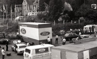The Ford Koln Transporter Arrives At Spa 1971