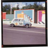 Moskvitch 412 driven by Jean Collaer and Alain Moers.