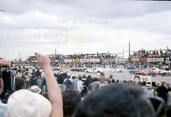 Start of the Sebring 12 HOurs 1967