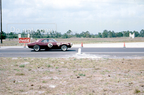 Bob Brown Chevrolet Camaro Sebring 4 Hours 1967